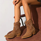 Retro Cowboy Boots for Women – Stylish & Comfortable