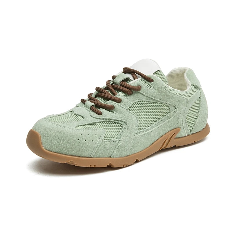 Retro Lace-Up Sneakers for Women – Stylish & Comfortable for Casual Wear