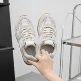 Retro Lace-Up Sneakers for Women – Stylish & Comfortable for Casual Wear