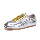 Retro Lace-Up Sneakers for Women – Stylish & Versatile