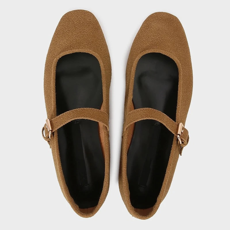 Retro Mary Jane Flats for Women – Stylish & Comfortable All-Day Wear