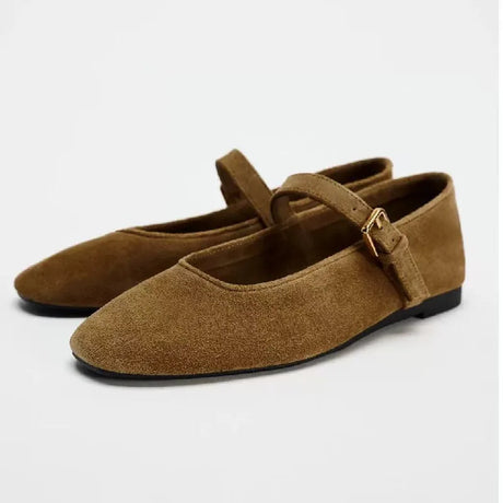 Retro Mary Jane Flats for Women – Stylish & Comfortable All-Day Wear
