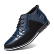 Round Toe Lace-Up Ankle Boots for Men – Stylish & Versatile 0