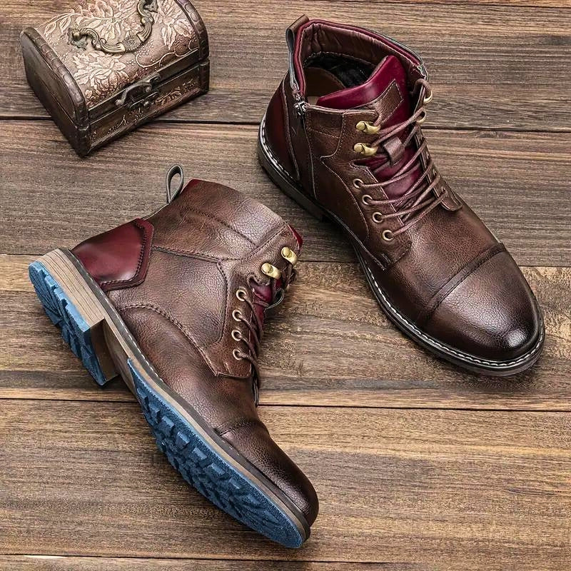 Rugged Leather Boots for Men – Durable & Stylish
