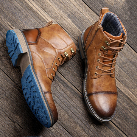 Rugged Leather Boots for Men – Durable & Stylish