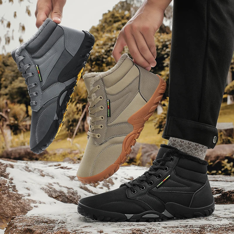Mesa - Non-Slip Barefoot Boots For Men - Comfort & Support
