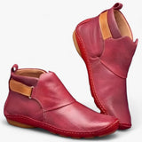 Slip-On Ankle Boots for Women – Bohemian Style & Everyday Comfort