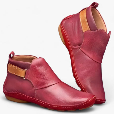 Slip-On Ankle Boots for Women – Bohemian Style & Everyday Comfort
