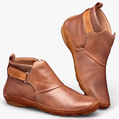 Slip-On Ankle Boots for Women – Bohemian Style & Everyday Comfort