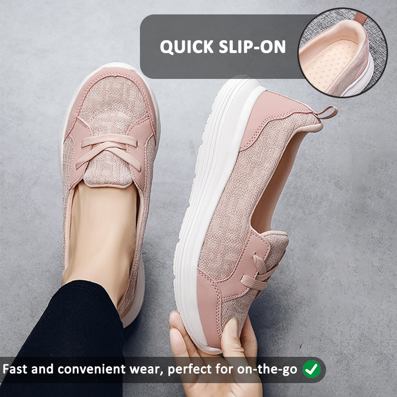 Slip-On Casual Sneakers for Women – Comfortable & Versatile Everyday Wear