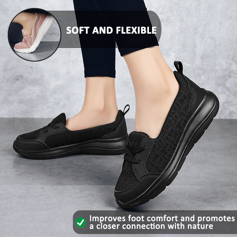 Slip-On Casual Shoes for Women – Comfortable & Versatile Walking Footwear 1