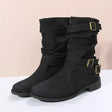 Slouch Mid-Calf Boots for Women – Effortlessly Chic & Comfortable