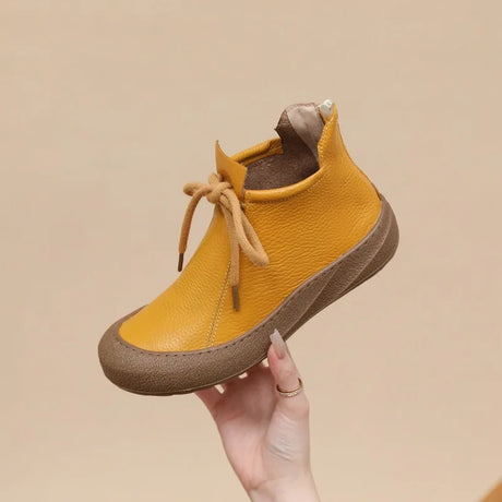 Soft Ankle Boots for Women – Retro Style & Comfortable Fit