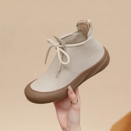 Soft Ankle Boots for Women – Retro Style & Comfortable Fit