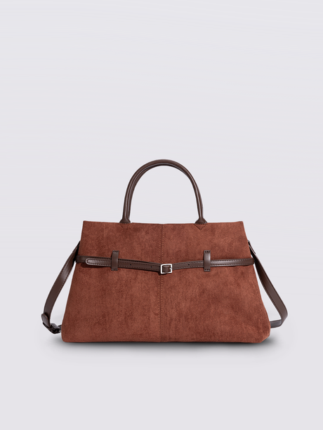 Soft Suede Tote Bag for Women – Stylish & Spacious Design