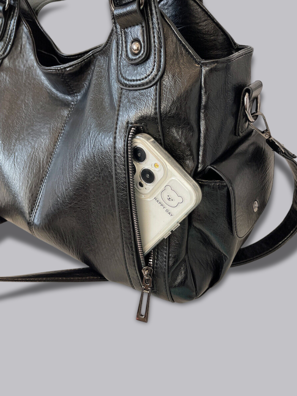 Spacious City Tote Bag for Women – Stylish & Functional with Multiple Pockets