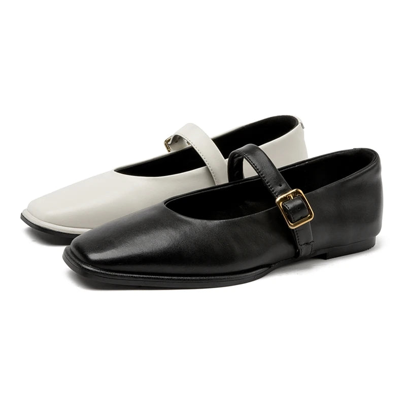 Square Toe Ballet Flats for Women – Stylish & Comfortable Everyday Wear