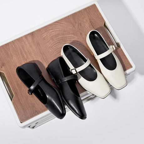 Square Toe Ballet Flats for Women – Stylish & Comfortable Everyday Wear