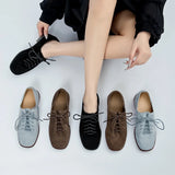 Square Toe Black Loafers for Women – Stylish & Comfortable