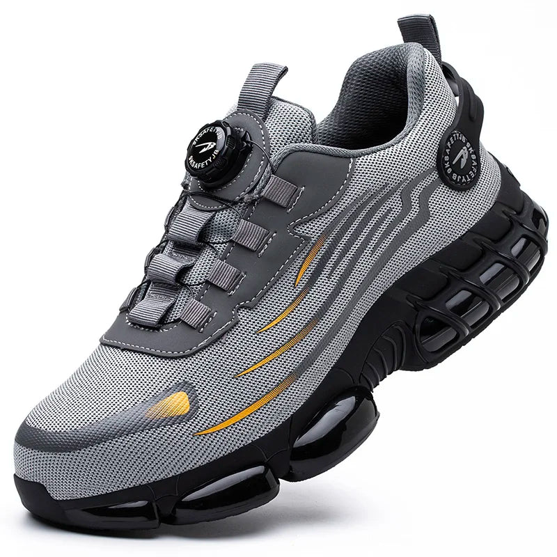 Steel Toe Safety Shoes for Men – Comfortable & Non-Slip Work Design