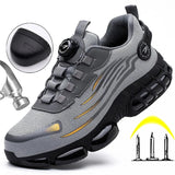 Steel Toe Safety Shoes for Men – Comfortable & Non-Slip Work Design
