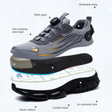 Steel Toe Safety Shoes for Men – Comfortable & Non-Slip Work Design