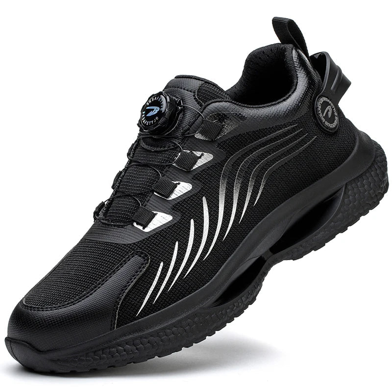 Steel Toe Safety Shoes for Men – Comfortable & Non-Slip Work Design