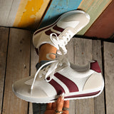 Striped Platform Sneakers for Women – Comfortable & Stylish Casual Footwear 4