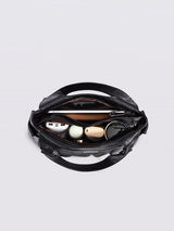 Structured Black Shoulder Bag for Women – Stylish & Functional Design