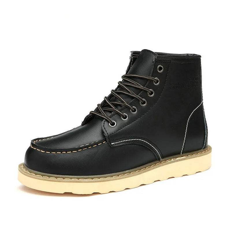 Stylish Black Ankle Boots for Men – Comfortable & Versatile Footwear