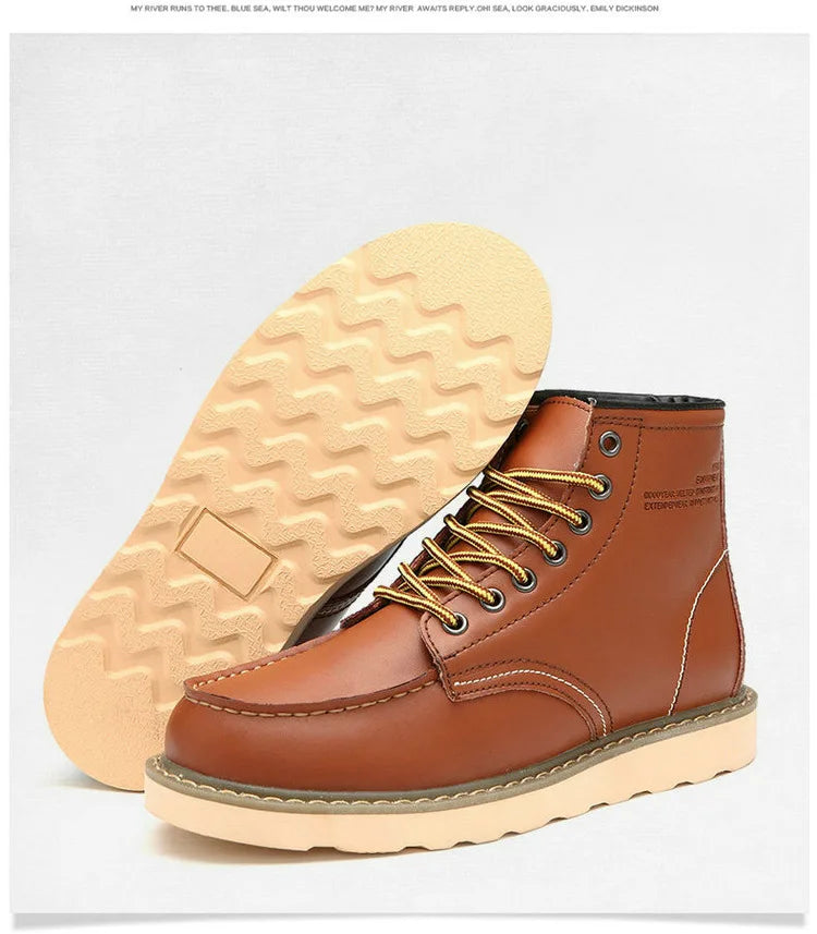 Stylish Black Ankle Boots for Men – Comfortable & Versatile Footwear