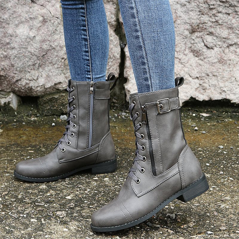 Stylish Side Zip Boots for Women – Comfortable & Versatile Footwear