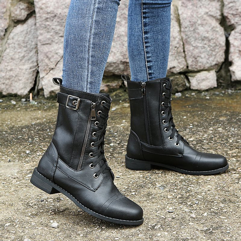 Stylish Side Zip Boots for Women – Comfortable & Versatile Footwear