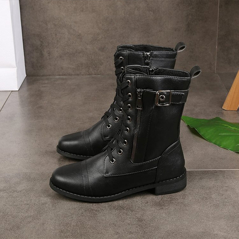 Stylish Side Zip Boots for Women – Comfortable & Versatile Footwear