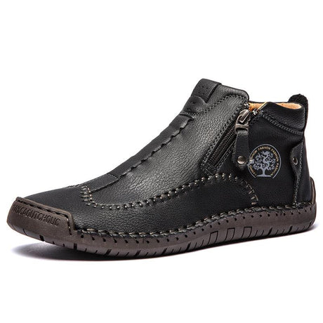 Stylish Black Ankle Boots for Men – Comfortable & Versatile 4