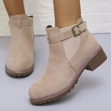 Suede Ankle Boots for Women – Stylish & Comfortable