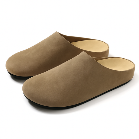 Suede Clogs for Women – Modern Sleek Design, Slip-On Comfort Bareroots Footwear