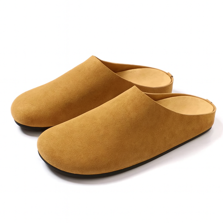 Suede Clogs for Women – Modern Sleek Design, Slip-On Comfort Bareroots Footwear