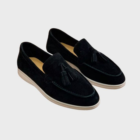Suede Loafers for Men with Comfort Sole