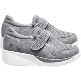 Suede Wedge Sneakers for Women – Stylish Elevation & Comfortable Fit