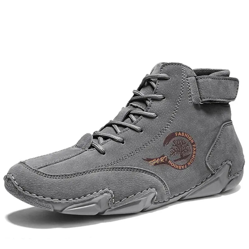 Suede Ankle Boots for Men – Warm & Stylish Comfort 1