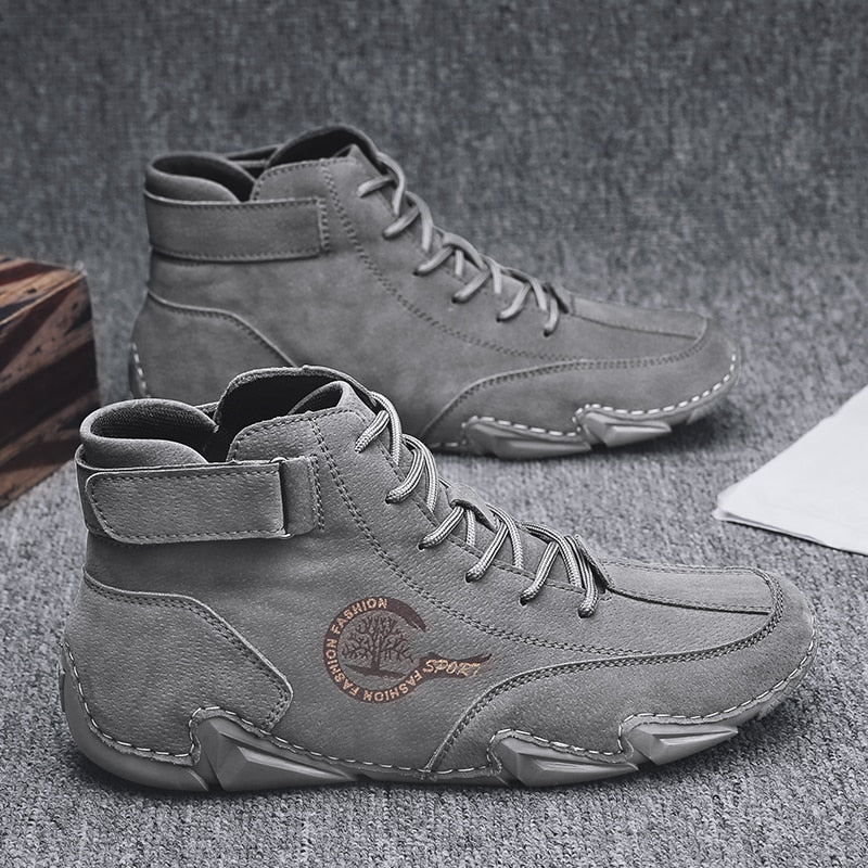 Suede Ankle Boots for Men – Warm & Stylish Comfort 8
