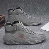 Suede Ankle Boots for Men – Warm & Stylish Comfort 8