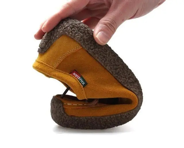 Suede Lace-Up Flat Shoes for Women – Comfortable & Versatile for All-Day Wear 8