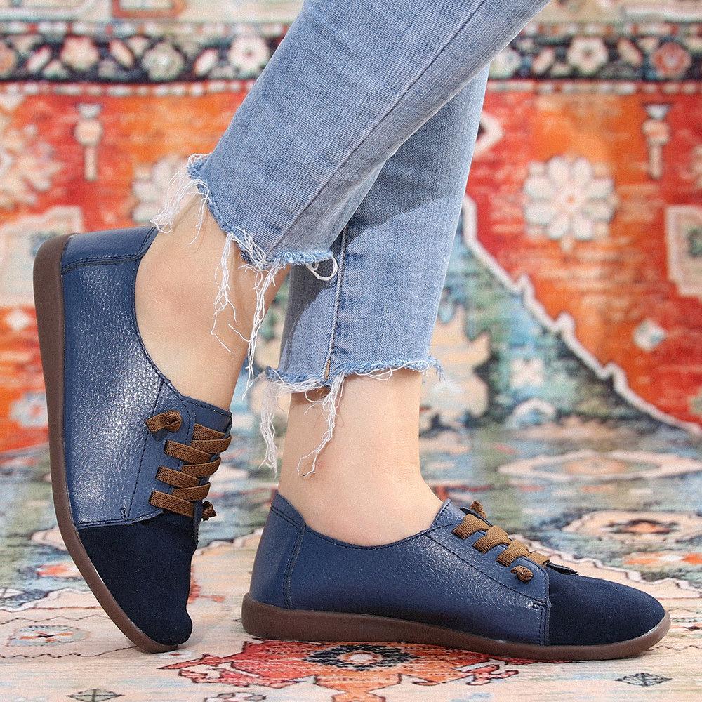 Suede Slip-On Flats for Women – Stylish & Comfortable Black Flat Shoes 7