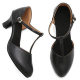 T-Strap Dance Shoes for Women – Stylish & Comfortable for Social Dancing