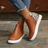 Textured Slip-On Ankle Boots for Women – Effortless Style & Comfort