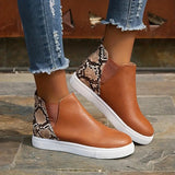 Textured Slip-On Ankle Boots for Women – Effortless Style & Comfort