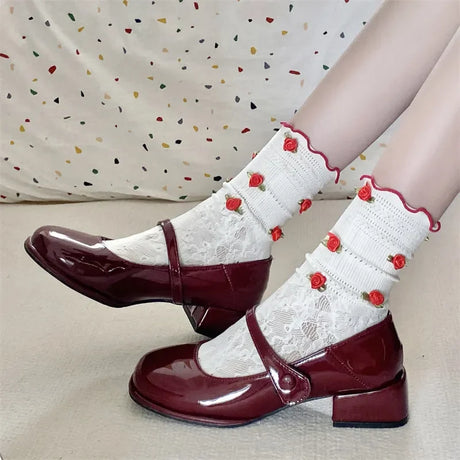 Thick Heel Mary Jane Shoes for Women – Stylish & Comfortable
