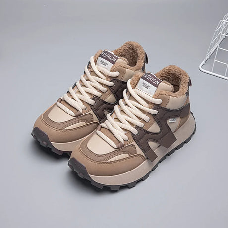 Thick-Sole Sports Shoes for Women – Warm & Stylish for Winter 5
